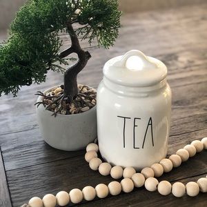 Rae Dunn Tea Canister NEW
